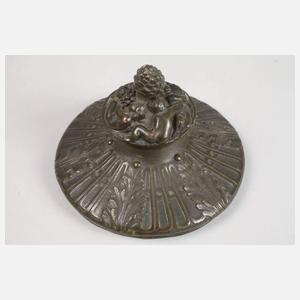Deckelamphore Bronze