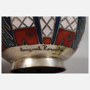 Miguel Pineda Emaille-Vase