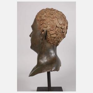 Antikisierende Herrenbüste