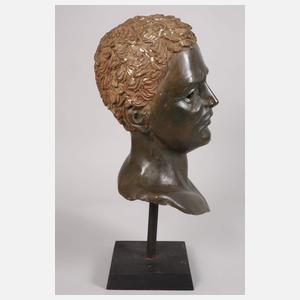 Antikisierende Herrenbüste