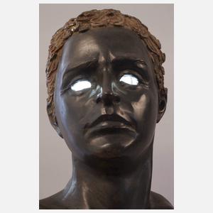 Antikisierende Herrenbüste