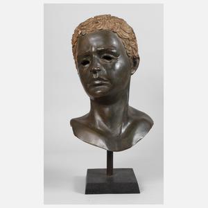 Antikisierende Herrenbüste