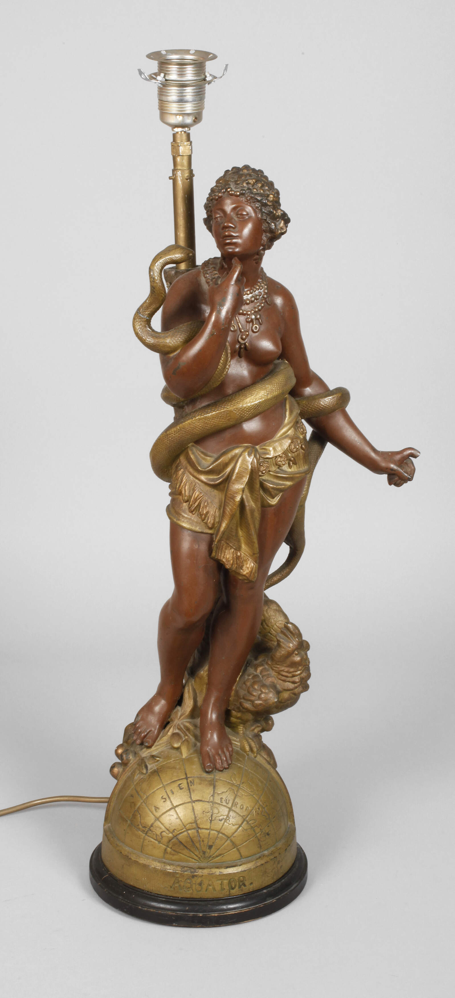 Karl Sterrer, "Äquator" als Salonlampe