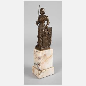 Ritter mit Wappenschild