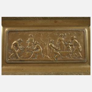 nach Élias, Robert Schale mit Bronzerelief