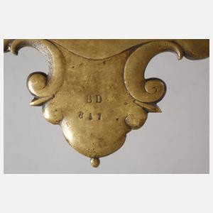 nach Élias, Robert Schale mit Bronzerelief