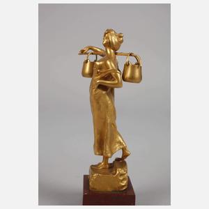 Alphonse Emmanuel de Moncel de Perrin, Wasserträgerin