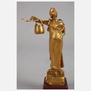 Alphonse Emmanuel de Moncel de Perrin, Wasserträgerin