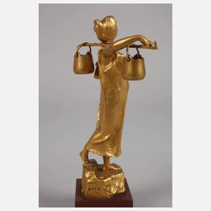 Alphonse Emmanuel de Moncel de Perrin, Wasserträgerin