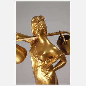 Alphonse Emmanuel de Moncel de Perrin, Wasserträgerin