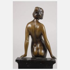 Peder Marius Jensen, stehender weiblicher Akt