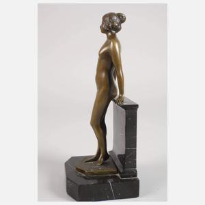 Peder Marius Jensen, stehender weiblicher Akt