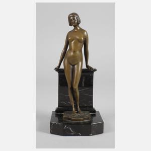 Peder Marius Jensen, stehender weiblicher Akt