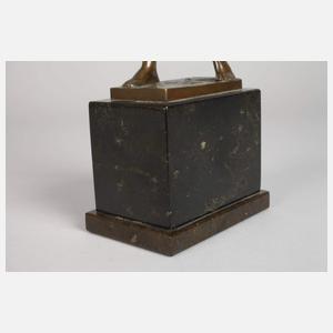 Hugo Meisel, stehender weiblicher Akt