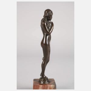 Schüchterne nach dem Bade