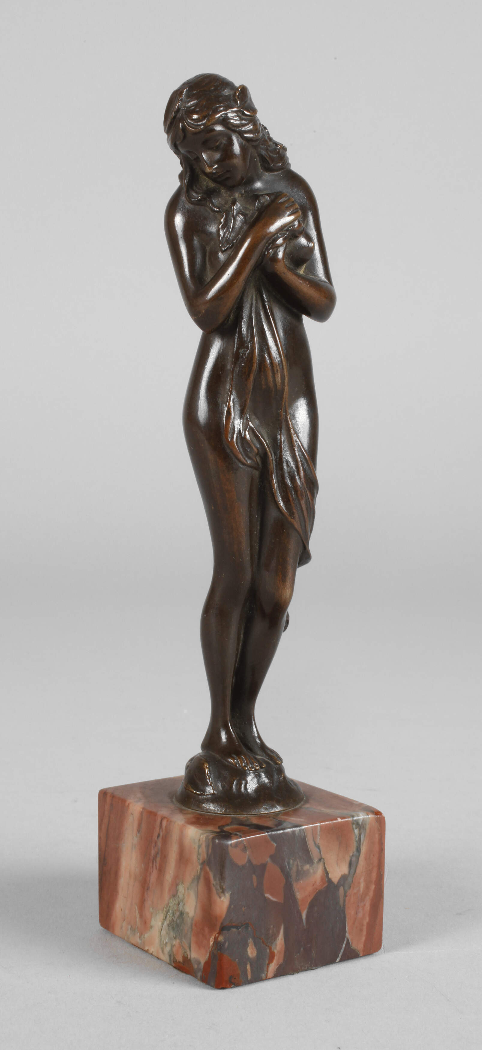 Schüchterne nach dem Bade