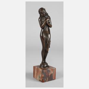 Schüchterne nach dem Bade