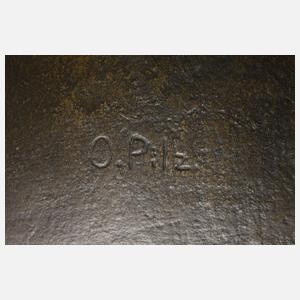 Otto Pilz, Mädchen auf Gazelle