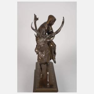 Christian Daniel Rauch, Jungfrau auf Hirsch