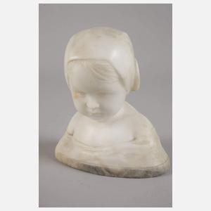 Sigismund Wernekinck, Büste eines kleinen Mädchens