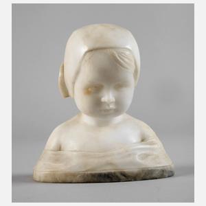 Sigismund Wernekinck, Büste eines kleinen Mädchens