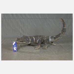 Gartendekoration Krokodil