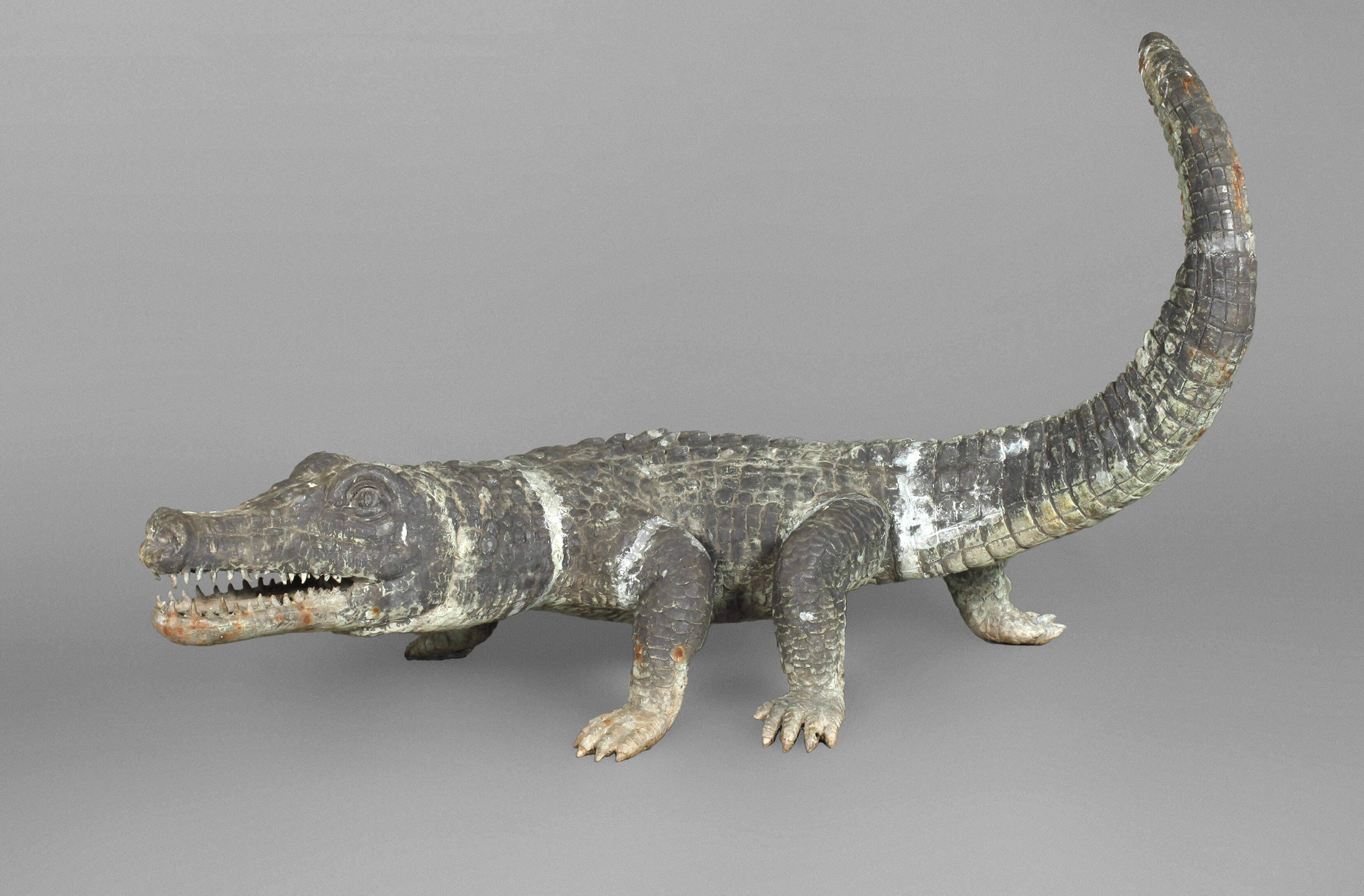 Gartendekoration Krokodil