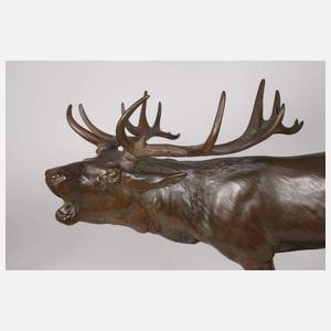 Josef Pallenberg, Große Hirschplastik