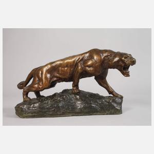 Thomas Francois Cartier, fauchende Löwin