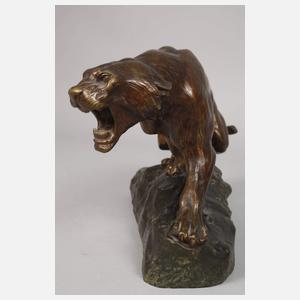 Thomas Francois Cartier, fauchende Löwin