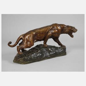 Thomas Francois Cartier, fauchende Löwin