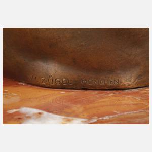 Willy Zügel, sitzender Eisbär