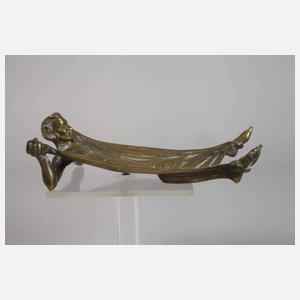 Wiener Bronze Schale Teufel