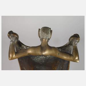 Wiener Bronze Schale Teufel