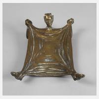 Wiener Bronze Schale Teufel111