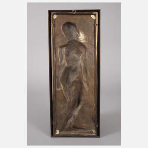 Wandrelief mit weiblichem Akt