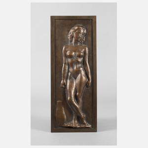 Wandrelief mit weiblichem Akt