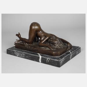 Erotischer weiblicher Akt