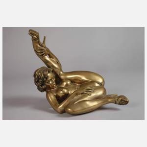 Erotischer weiblicher Akt