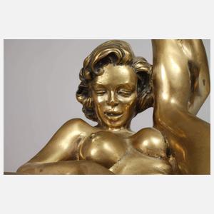 Erotischer weiblicher Akt