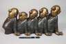 Loriot, "Comedian Harmonists" Bronze