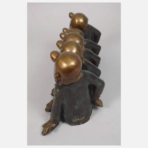 Loriot, "Comedian Harmonists" Bronze