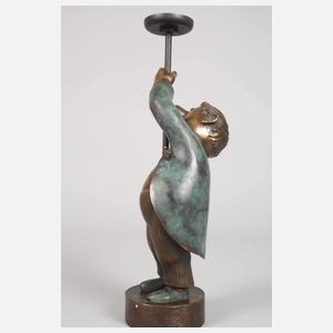 Loriot , "Loriots Kerzenhalter" Bronze