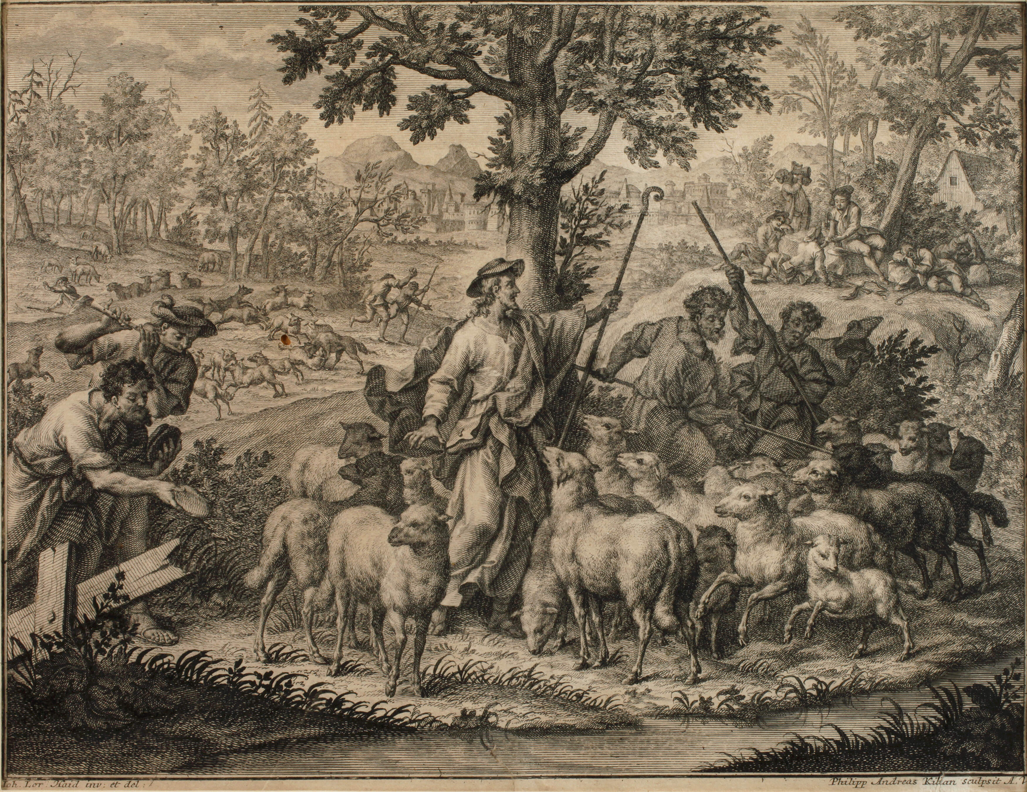 Philipp Andreas Kilian, Christus als Hirte