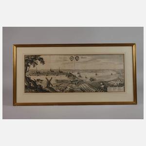 Kaspar Merian der Ältere, Ansicht von Stralsund