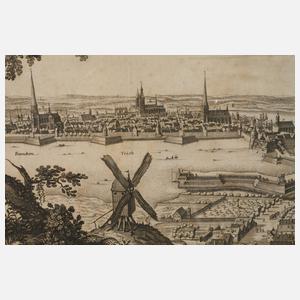 Kaspar Merian der Ältere, Ansicht von Stralsund