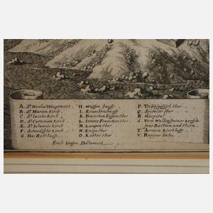 Kaspar Merian der Ältere, Ansicht von Stralsund