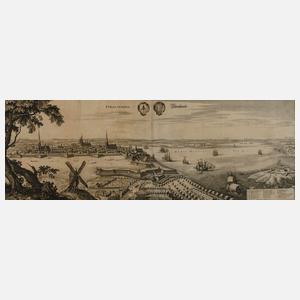 Kaspar Merian der Ältere, Ansicht von Stralsund