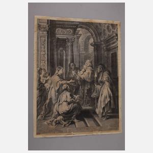 Paulus Pontius, Die Präsentation Christi im Tempel