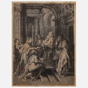 Paulus Pontius, Die Präsentation Christi im Tempel